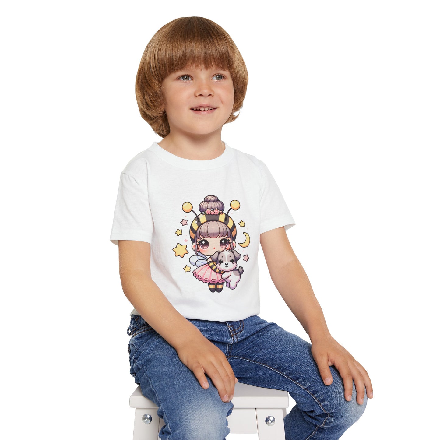 'Bee Loyal' Heavy Cotton™ Toddler T-shirt For Gift Present
