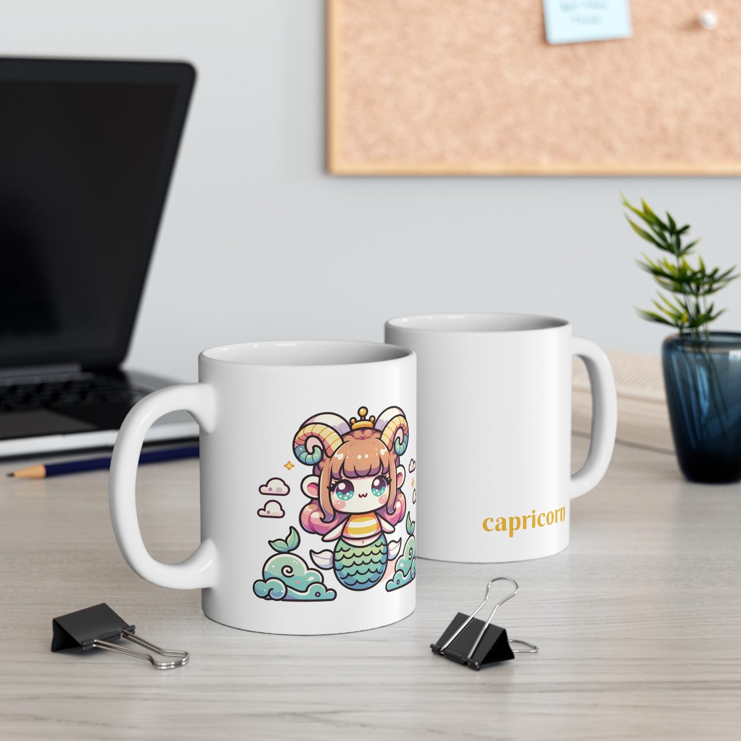 'Be Different' Cute Kawaii Ceramic Mug 11oz For Kids Teens Birthday Gift