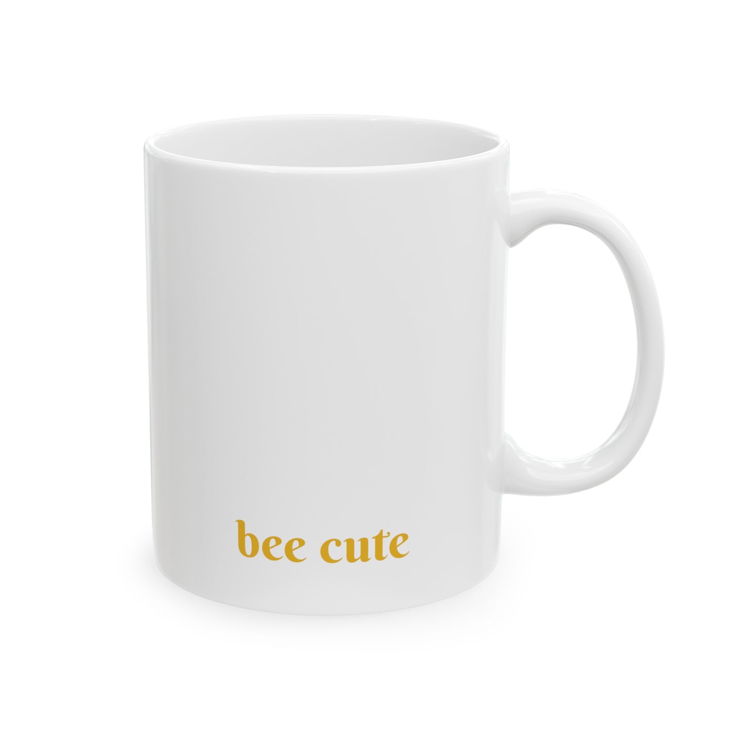 'Bee Cute' Kawaii Ceramic Mug 11oz For Kids Teens Birthday Gift