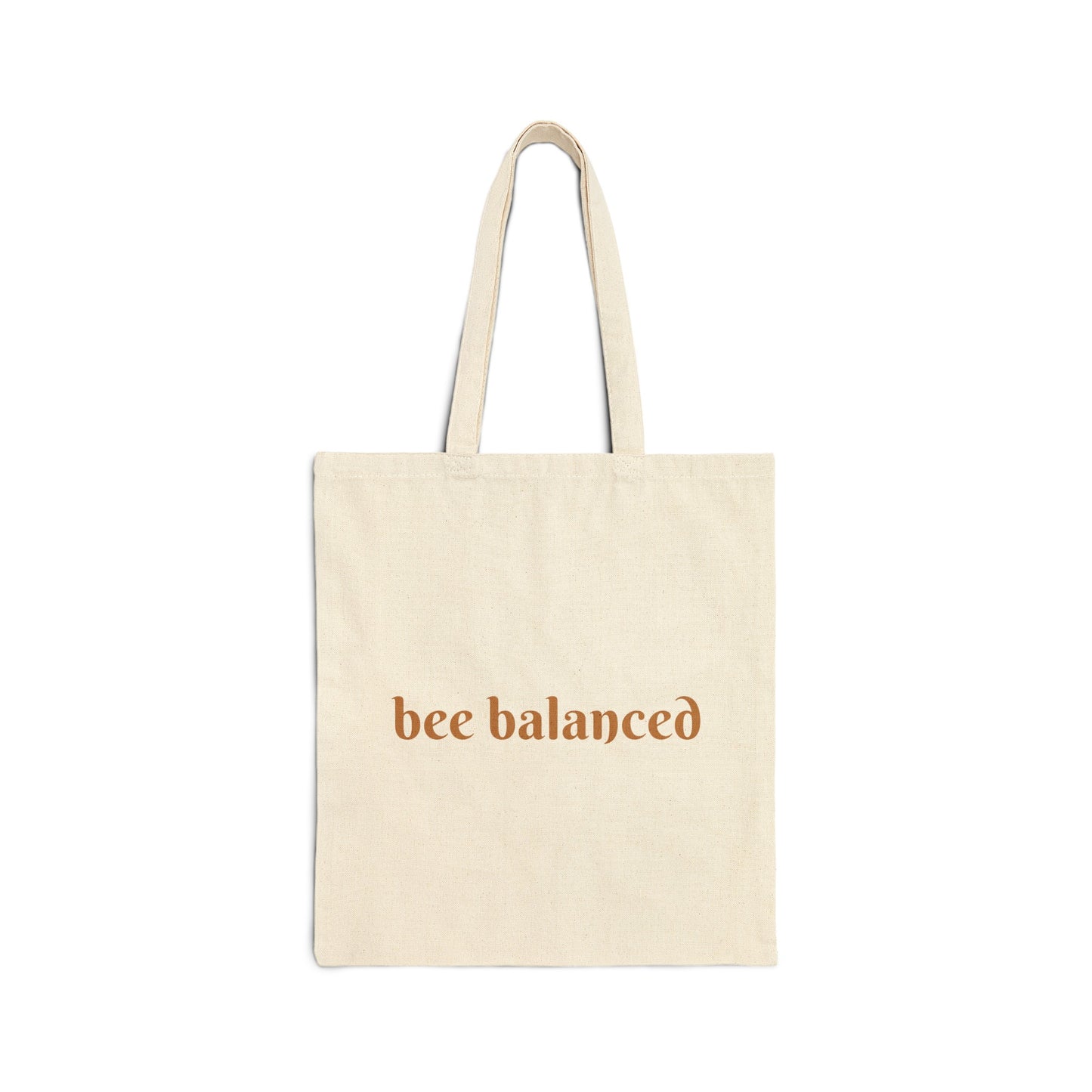 'Bee Balanced' Cute Kawaii Cotton Canvas Tote Bag For Kids Teens Gift Present