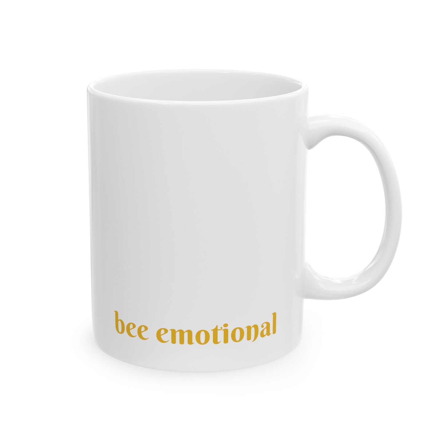 'Bee Emotional' Cute Kawaii Ceramic Mug 11oz For Kids Teens Birthday Gift