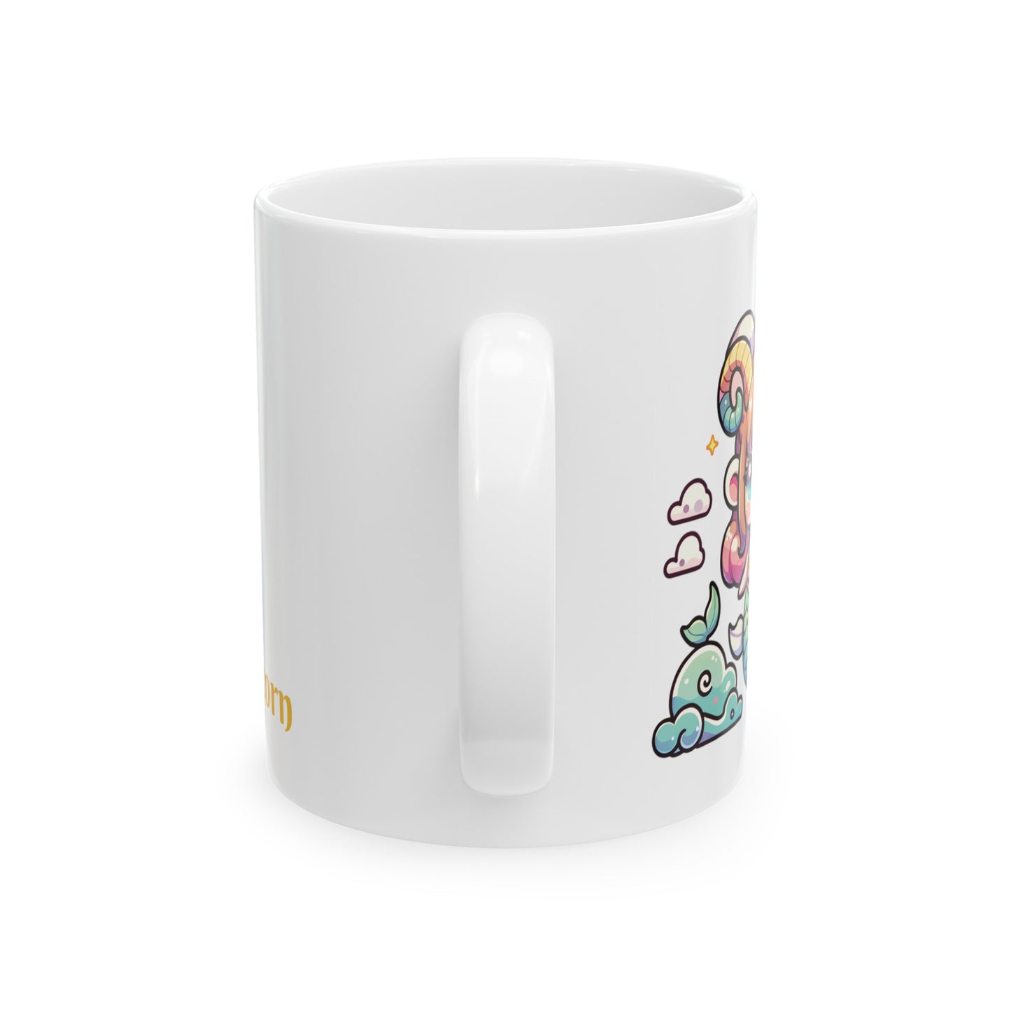 'Be Different' Cute Kawaii Ceramic Mug 11oz For Kids Teens Birthday Gift