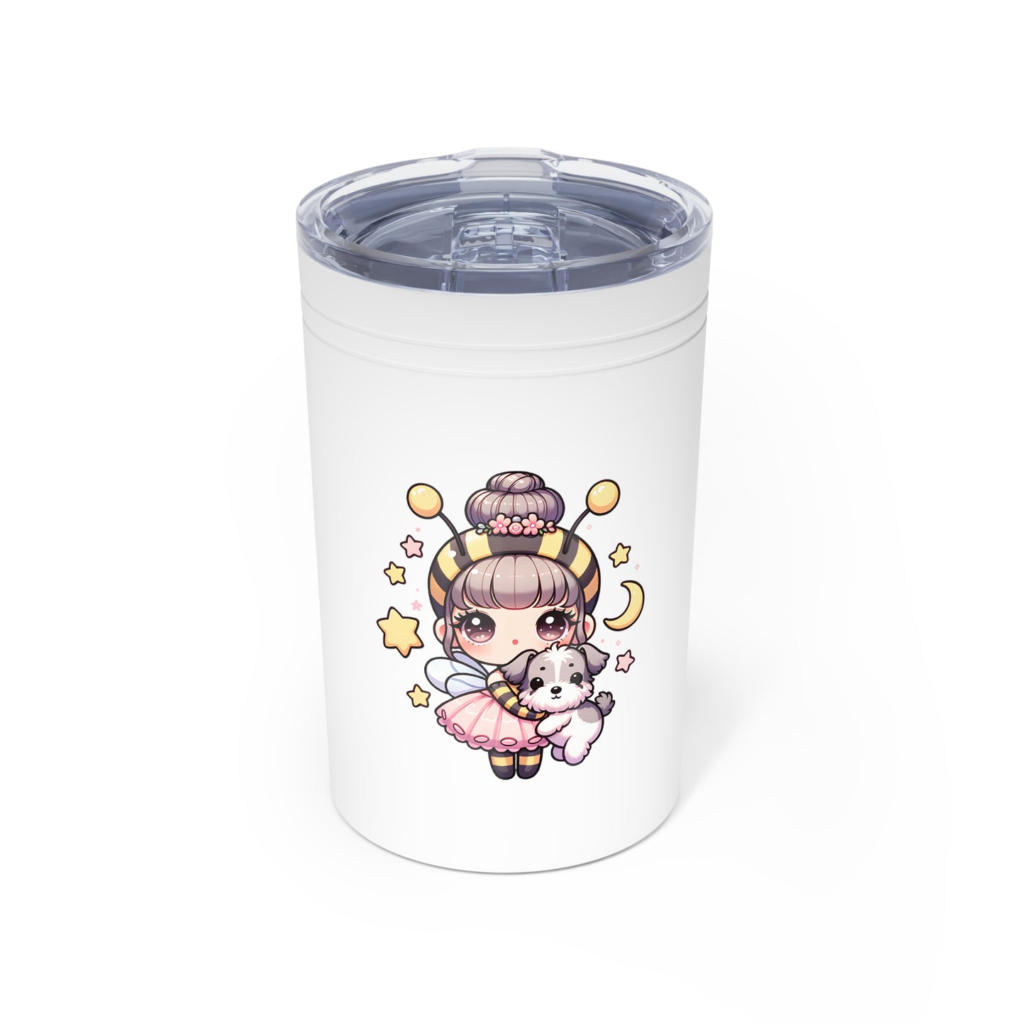 'Bee Loyal' Cute Kawaii Vacuum Insulated Tumbler 11oz For Kids Teens Birthday Gift