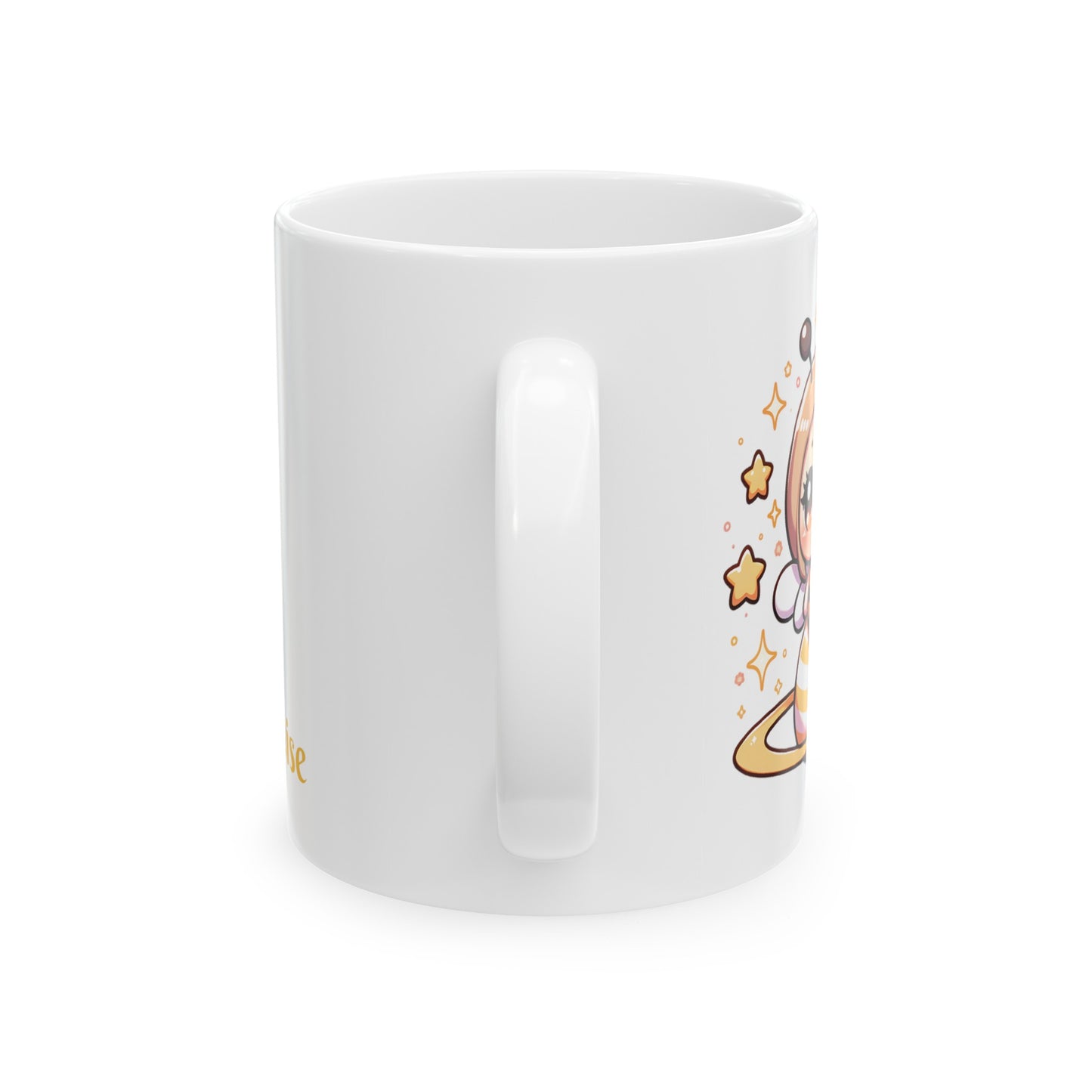 'Bee Wise' Cute Kawaii Ceramic Mug 11oz For Kids Teens Birthday Gift