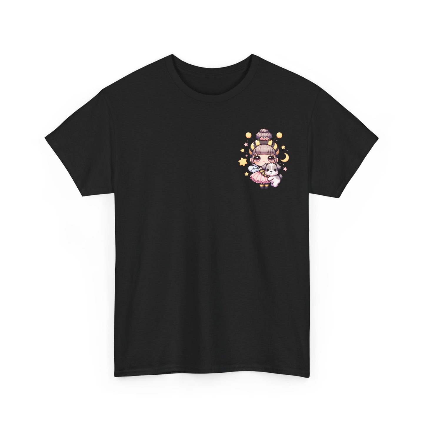 'Bee Loyal' Cute Kawaii Unisex Heavy Cotton Tee For Kids Teens Adults Gift Present