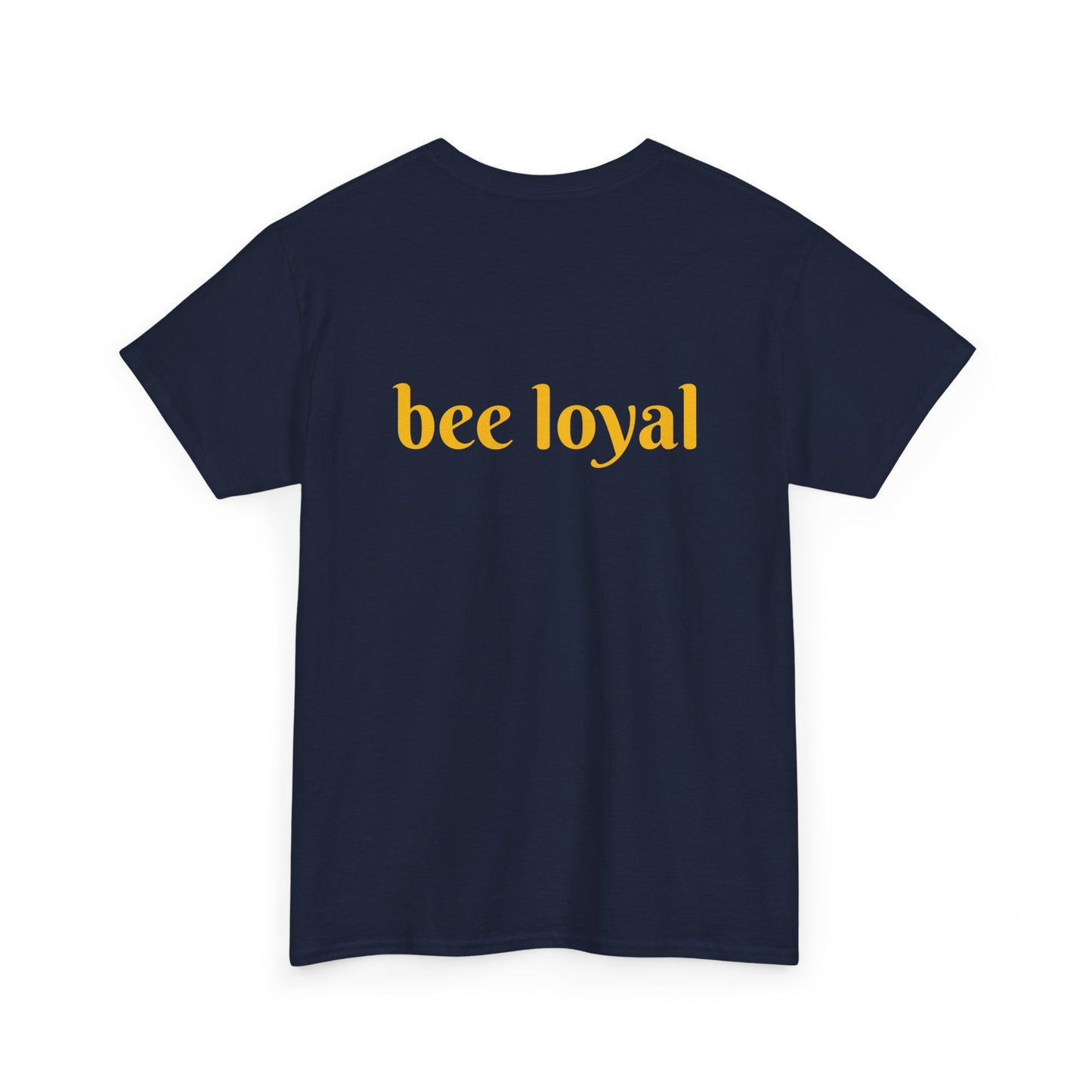'Bee Loyal' Cute Kawaii Unisex Heavy Cotton Tee For Kids Teens Adults Gift Present