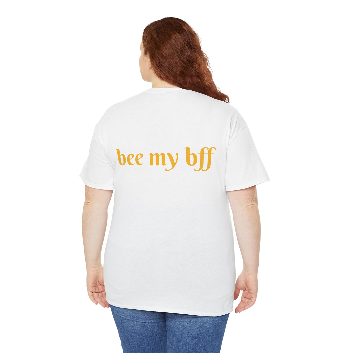 'Bee My BFF' Cute Kawaii Unisex Heavy Cotton Tee For Kids Teens Adults Gift Present