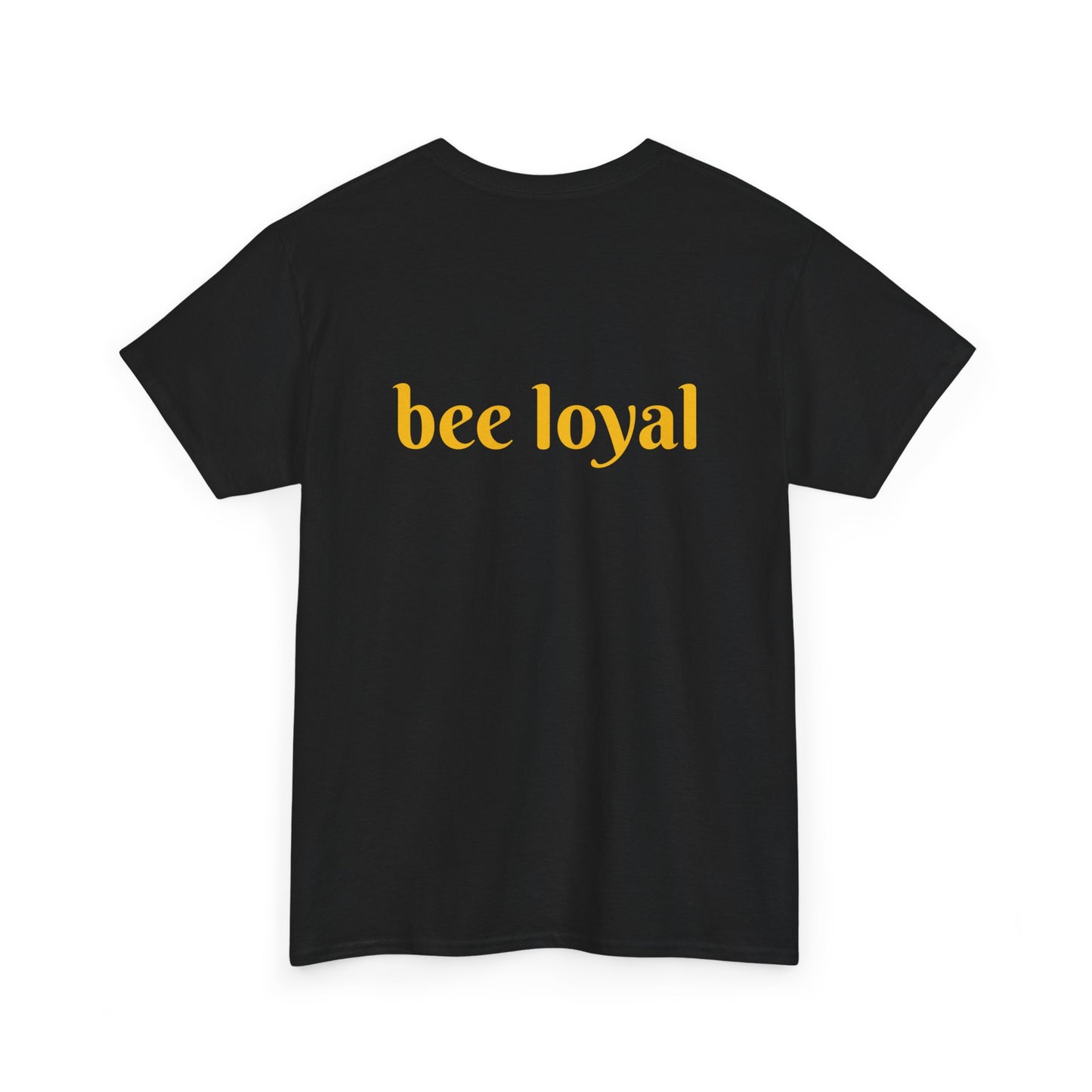 'Bee Loyal' Cute Kawaii Unisex Heavy Cotton Tee For Kids Teens Adults Gift Present
