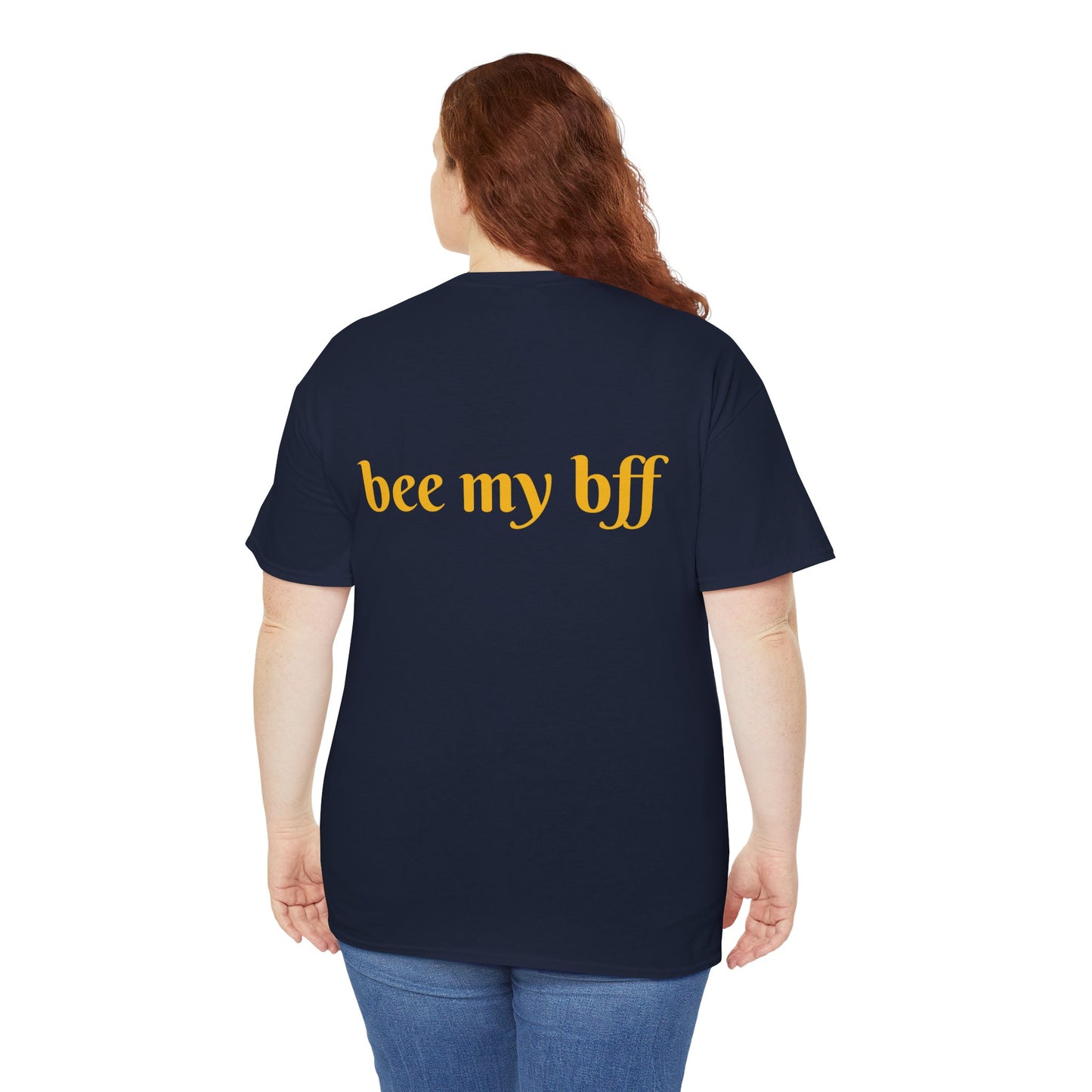 'Bee My BFF' Cute Kawaii Unisex Heavy Cotton Tee For Kids Teens Adults Gift Present