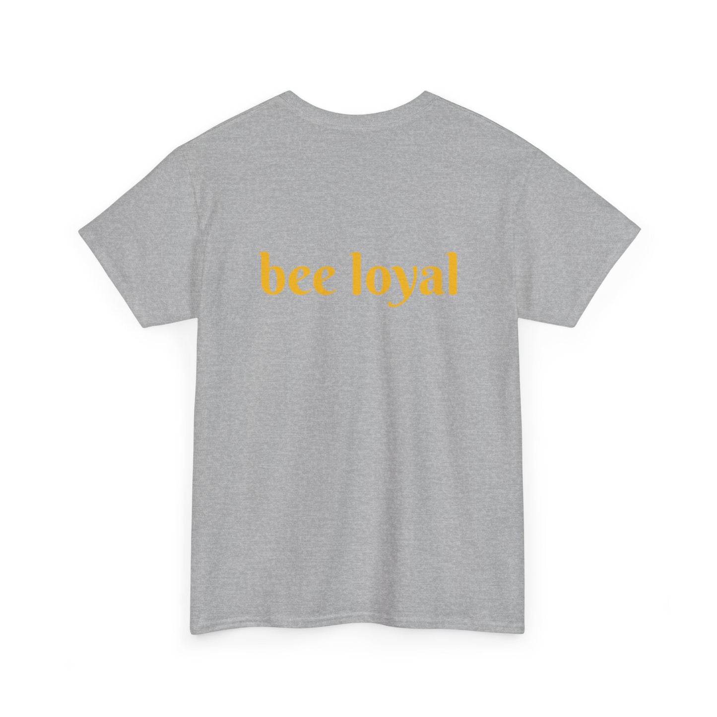 'Bee Loyal' Cute Kawaii Unisex Heavy Cotton Tee For Kids Teens Adults Gift Present